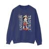 Disney Womens/Ladies Pinocchio Nothing But Trouble Sweatshirt