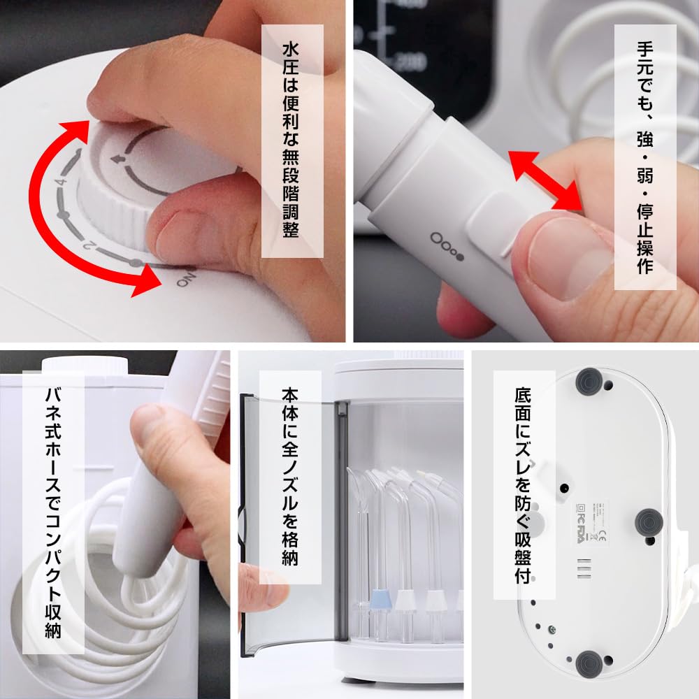 1000 мл Вода Чистый Струйный Зубы Стационарный Оральный Включает Оригинальную Очищающую Шайбу, Ирригатор, Аутентичный,