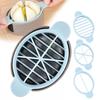 3 In1 Cut Multifunction Kitchen Egg Slicer Sectione Cutter Mold Flower Edges Gadgets Kitchen Tools Cooking Tools