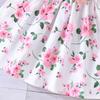 Children's 2-8Y Skirts Spring and Autumn Models Baby Colorful Halter Dress + Solid Color Jacket Fashion Baby Suit