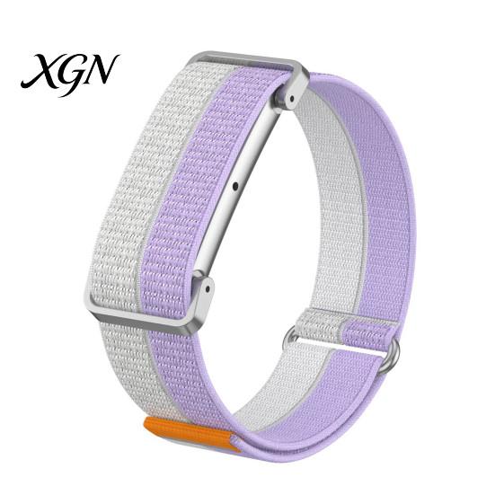 Comfortable Sleep Band for Daily Use Nylon Fitbit Air, Breathable Woven Sport Strap, Adjustable Replacement Fitness Tracker Bracelet Wristband