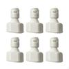 6Pieces Inline Tap / Tube Isolation Valve For Fridge Freezer Osmosis Water Filter System