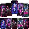 For iPhone 16 15 Xiaomi Redmi Note 13 12 11 Pro Max X 9 14 Plus XR Samsung Galaxy A15 S24 S23 Huawei OPPO Cover Jayce Anime Arcanes Jinx Vi Phone Case