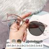 Round Frame Photochromic Anti Blue Light Glasses High Quality Ultra Light Color Changing Presbyopia Eyewear Far Sight Gogglede Lejos