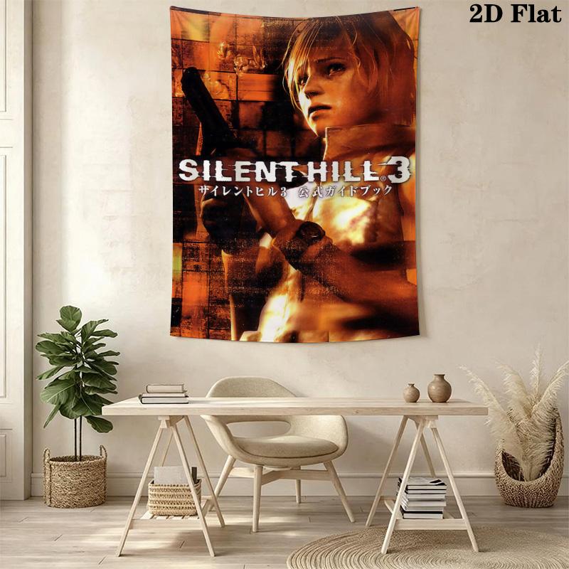 Silent Hill Pattern Home Decor Tapestry, Wall Hanging, Decorative RV Wall Cloth.SGT0917006