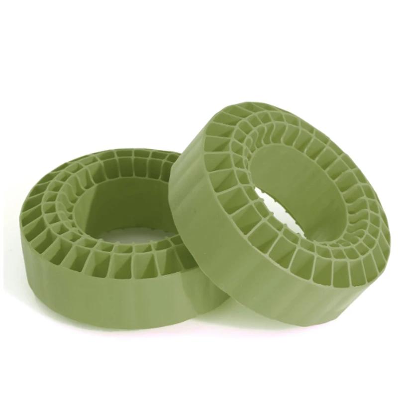 4pcs Silicone Rubber Insert Foam Fit 118-122mm (4.75" OD) 1.9" Wheel Tires for 1/10 RC Crawler Rigs TRX4 SCX10 Capra TF2 GEN8