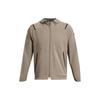 UA Unstoppable Solid Waterproof Hooded Long Sleeve Jacket Men Jacket Khaki 1370494-200