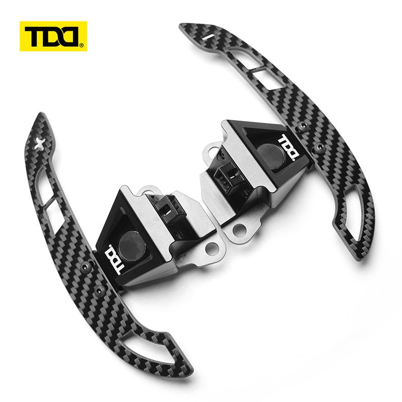 TDD Carbon Fiber Magnetic Paddle Shifters For Lexus IS NX RC 200 250 300 350 Toyota 86 BRZ Sport Steeing Wheel Shift Paddle