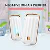 Car Anion Air Purifier Necklace Portable Air Purifier Chargable Household Negative Ionizer Anion Air Cleaner Air Freshener