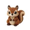 Craft 3D Beaded Animal Kit Animal Shape DIY Bead Craft Kit DIY 3D Beaded Ornament Set  Home Decor