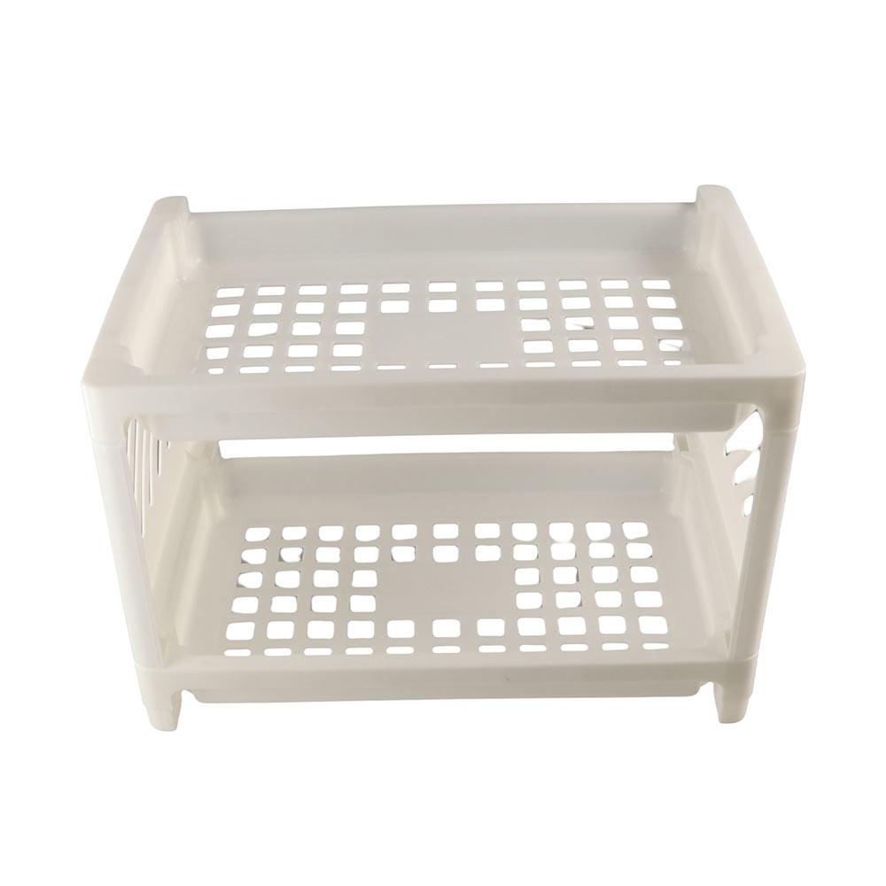 INS Style Desktop Organizer Plastic Makeup Shelves Simple Desktop Storage Shelf Sundries