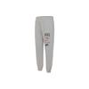 Elastic Waist Cuffed Fleece Knit Sweatpants Men Bottoms Grey FN2644-063