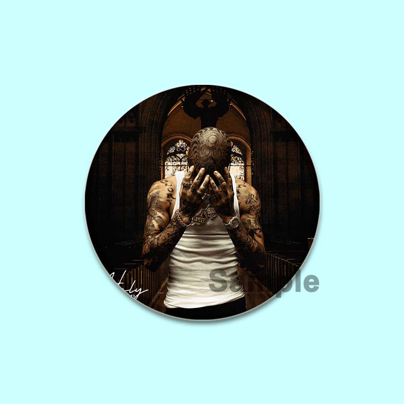 32/44/58 мм музыкальная булавка для крышки Ablum ручная работа брошь для одежды мультяшный косплей значок украшение на рюкзак ювелирные изделия подарок