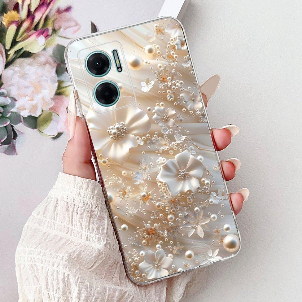 Clear For Redmi 10 5G 2022 Case Cover Luxury Butterfly Love Fashion Flowers Cool Lion Painted Casing 22041219G 22041219NY