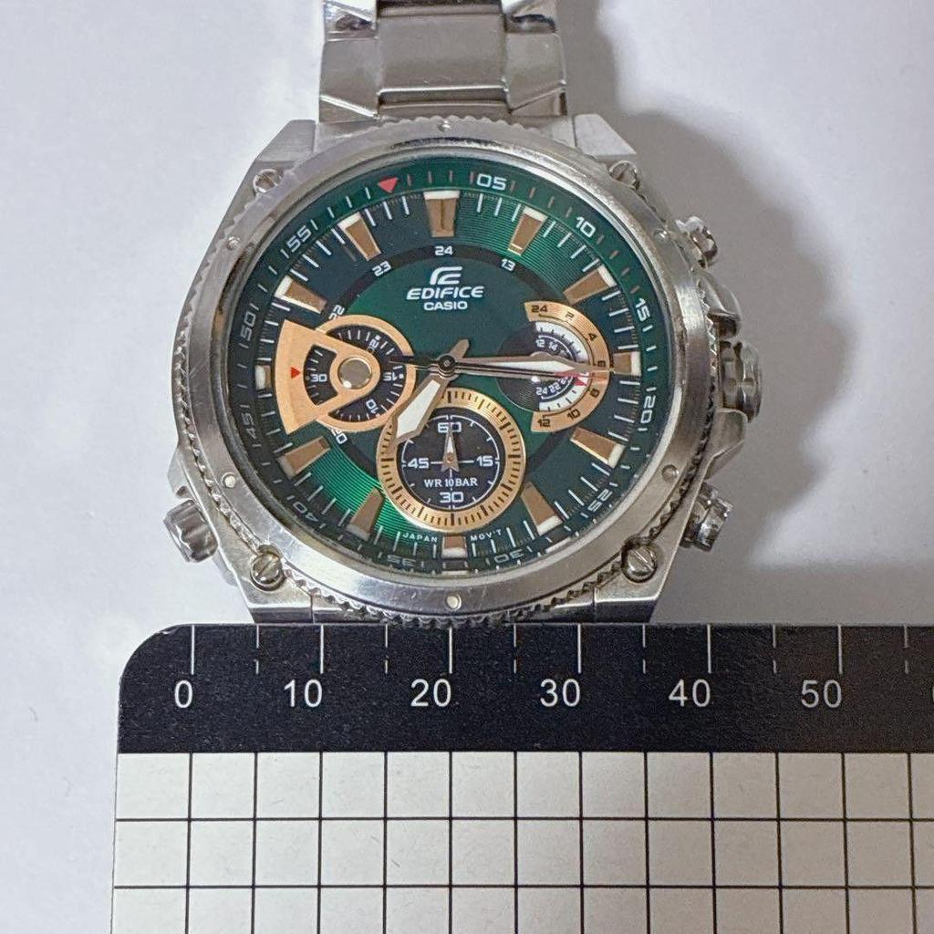 Б/у [Редкий цвет] CASIO EDIFICE Зеленый #1039