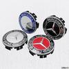 SUK3 New4 Pièces/ensemble 75mm Capuchons De Moyeu De Roue De Voiture Pour Mercedes Benz AMG Emblème GLA200 W203 W204 W205 W209 W210 W
