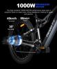 HedaTX TX19 Adult Electric Bikes 48V 1000W 19.2Ah Ebike 45km/h Electric Bicycles 29 Inch E Bike Men MTB Powerful Mountainbike