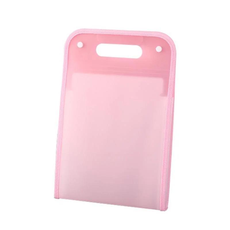 13 ячеек Портативная папка для файлов формата А4, сумка для документов, большая емкость, прозрачный полипропиленовый вертикальный органайзер для хранения офисной бумаги