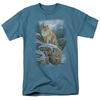 Wildlife Misty Canyon Cougar Mens T Shirt Slate Officially Licensed
