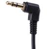Coiled Audio Cable Jack Right Angle 90 Degree 3.5Mm Jack Aux Cord Cable