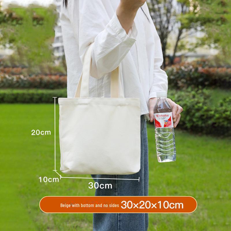 Экологичная индивидуальная холщовая сумка-тоут с печатью логотипа
