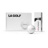 LA GOLF Balls (12 Balls) Men's Women's Pro Tour Long Distance Soft Low Compression Golf Balls for Men Women's Pelotas On the Course or In the