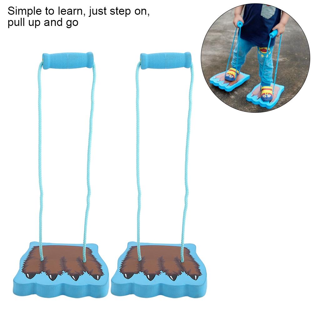 Детские Детские Спортивные Игрушки Игра Ходули Баланс Бег Активность На Открытом Воздухе