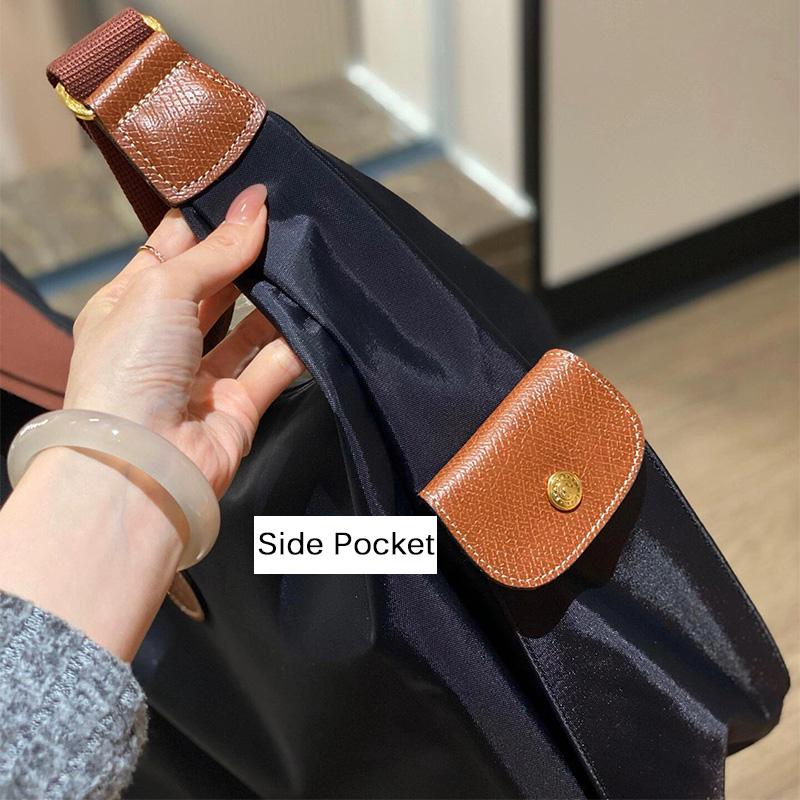 Nylon Women Handbags Designer Shoulder Bag With Logo Luxury Brand Hobo Tote Bag Large Capacity Ladies Messenger Bags