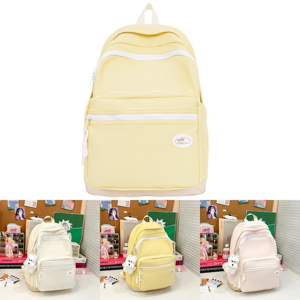 Girls Backpack For School With Slim Nylon Construction And Student Comfort Features