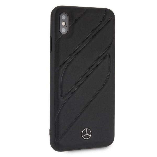 Etui do iPhone XS Max Mercedes Hardcase Czarny