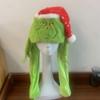 Christmas Green Plush Ear Moving Hat