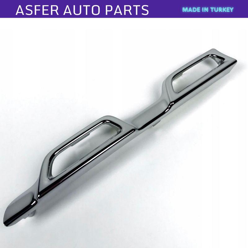 Хромированная накладка на переднюю решетку радиатора, верхняя левая, для Duster Mk1 2013-2017 OEM 623840543R