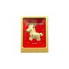 Eight Directions Wealth Gold Foil Ornament: Year of the Horse Business Gift for Immediate Prosperity and Fortune