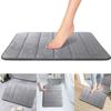 Flannel Floor Mat Sponge Carpet Floor Mat Household Water Absorbent Non Slip Foot Mat