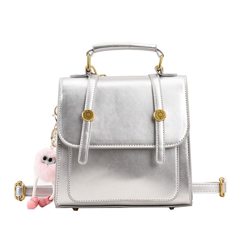 Backpack Bag Women's New Trendy College Style Backpack Versatile Multi-functional Shoulder Handbag Travel Bag