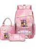 Kpop Witch Hunter Girl Group Primary School Students Print Children'S Backpack Schoolbag Three-Piece Schoolbag