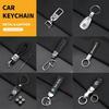 For Volkswagen VW Metal Leather Car Keychain Key Ring Badge Accessories For Volkswagen Golf-5 6 7 MK6 Jetta Lavida Polo Tiguan P