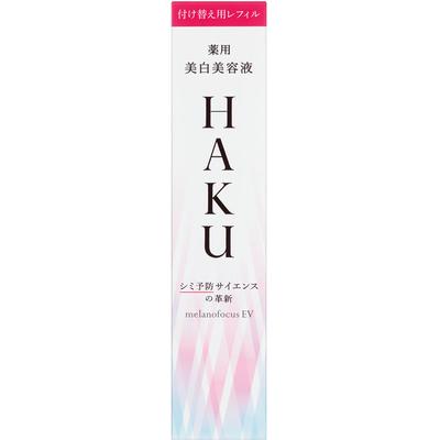 HAKU Melano Focus EV 45г (Квази-лекарство) Beauty fluid После нанесения тонера утром и вечером возьмите в 2 раза больше средства из дозатора.