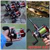 Baitcasting Reel 6+1 Beings Reinforced Metal Body Baitcaster Conventional Saltwater Fishing Reels