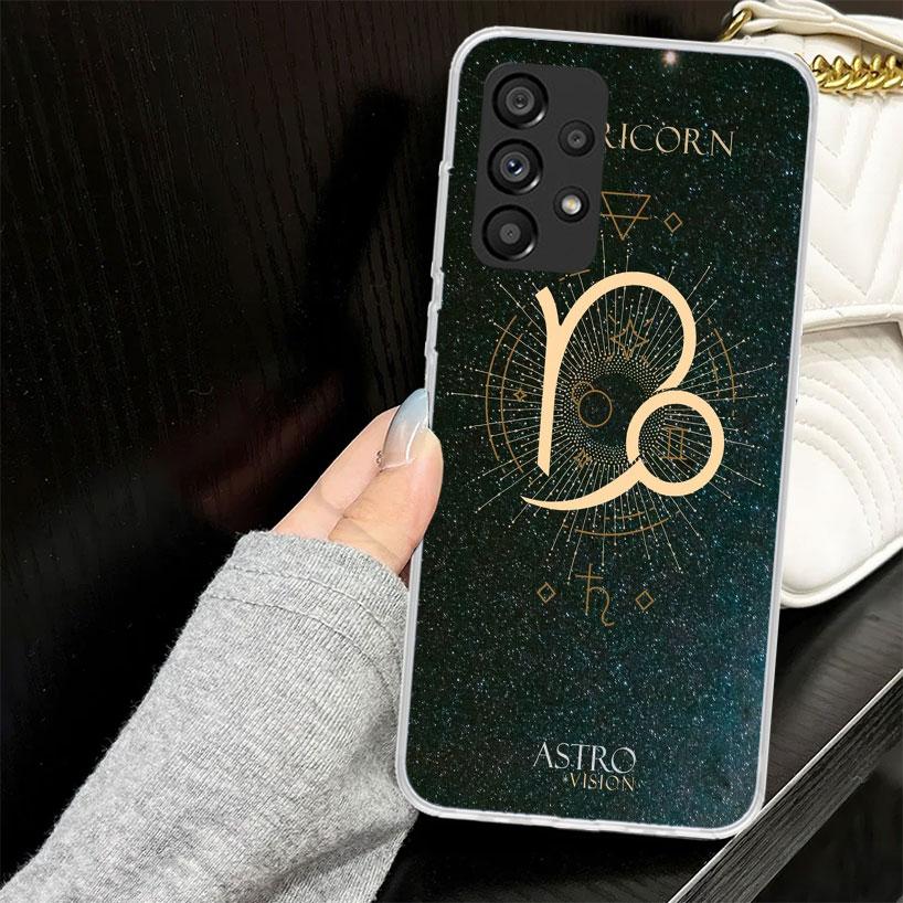 Весы Рыбы Дева Козерог Водолей Телец Чехол для Samsung Galaxy A52 A42 A32 A22 A12 A51 A50 A02S Чехол для телефона A41 A31 A21S A