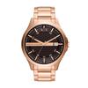 Armani AX2449 Pink Gold [AX Exchange] Men's Watch,