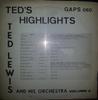 LP Record TED LEWIS - Ted's Highlights Volume 2 GAPS060 Gaps 1977 Netherland Jazz Used