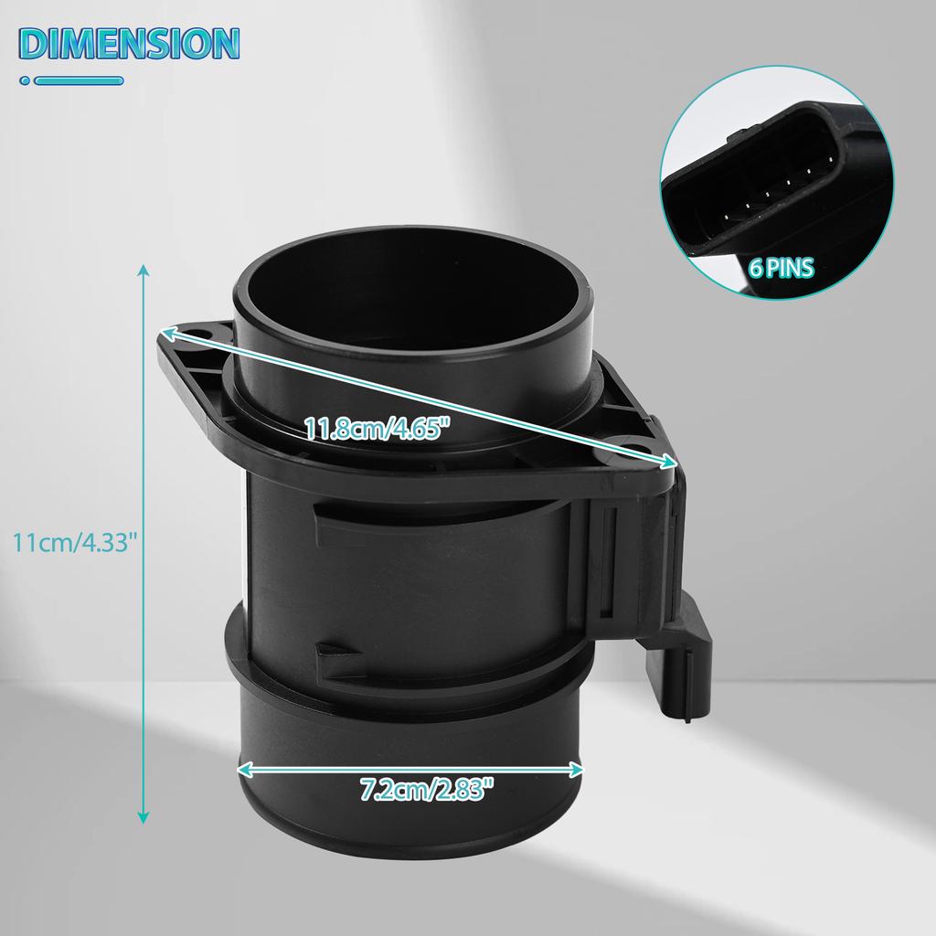 Датчик массового расхода воздуха MAF для Renault Clio Master Trafic Kangoo Megane Scenic Vauxhall Vivaro Movano 1,5 2,0 2,5 5WK97008Z