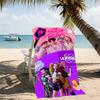 Beach Towel with Demon Hunter Pattern - soft,absorbent,machine washable Lightweight&Modern,swimming,Travel Essentials