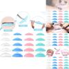 Premium Silicone Eyelash Curling Accessories Five Pair Pack With Colorful Pads For Enhanced Lash Styling