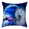 Wild Wolf Pillowcase Office Living Room Car Ornaments Home Pillowcase