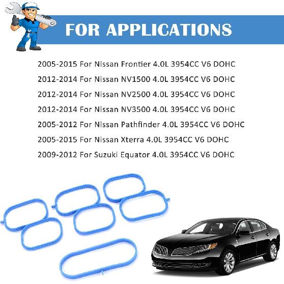 Upper Intake Plenum Gaskets for 2005-2015 Frontier Xterra Pathfinder Equator NV1