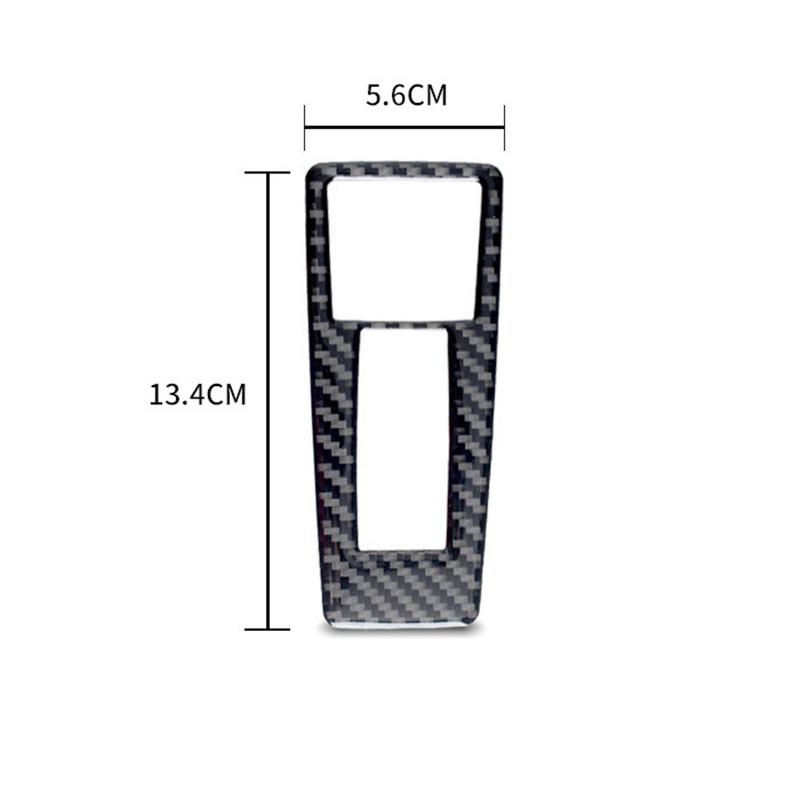 Carbon Fiber Car Reading Light Panel Modification Cover Trim Strips Decorative Sticker For Benz A CLA GLA  Car Inner