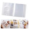 Водонепроницаемый прозрачный фотоальбом формата А6 с 40 карманами 10х15 большой вместимости, альбом-биндер для хранения наклеек, фотографий, марок, держатель для фотокарточек