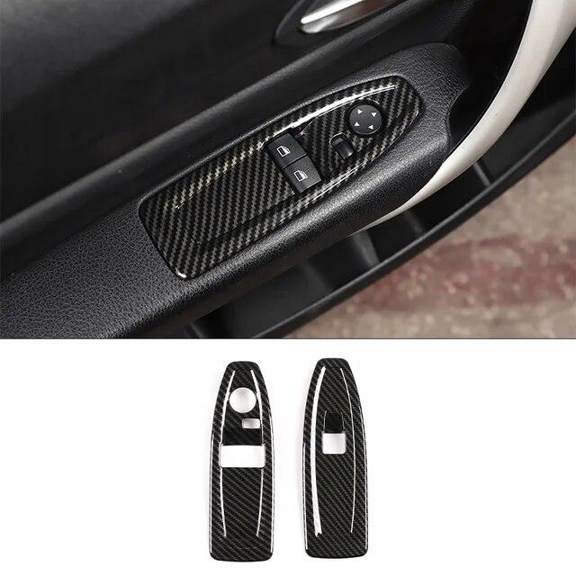 ABS углеродное волокно, автомобильный центр управления, украшение интерьера, наклейка для BMW 1 2 серии F20 F21 F22 F23 2012-2018, автомобильные аксессуары